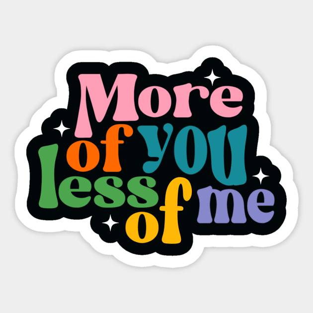 Colton Dixon-More of You, Less of Me Sticker by createdbyginny